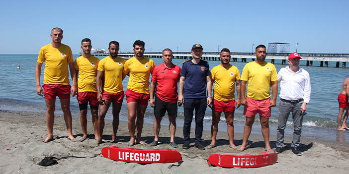 Samsun'da cankurtaranlardan nefes kesen tatbikat