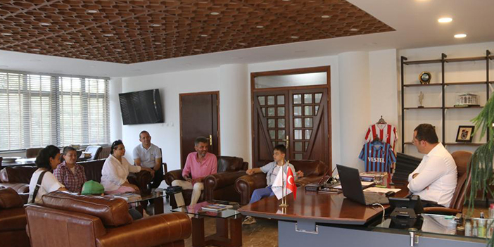 Akçaabat’ın özel çocuklarından birincilik geldi