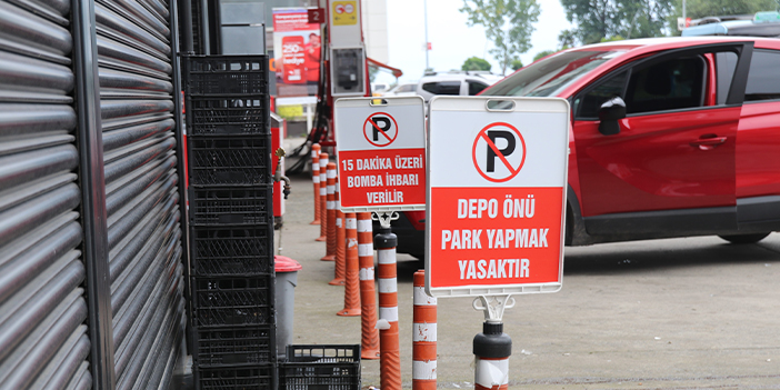 Bu deponun önüne araç park edersen ‘Bomba ihbarı’ yapılır