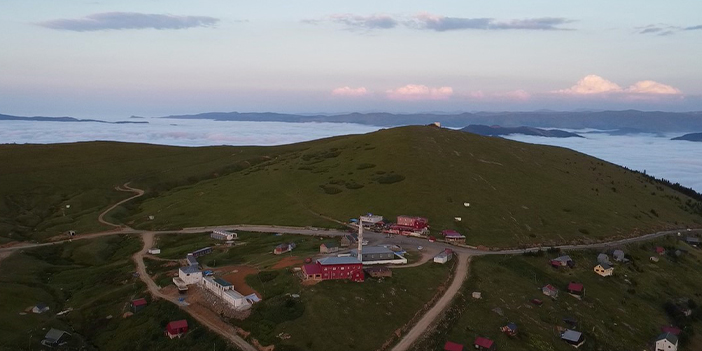Trabzon'da Sis Dağı'ndan manzaralar 