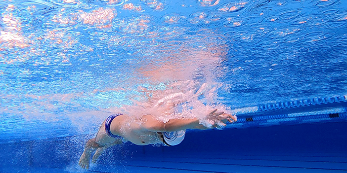 Trabzon'da başladığı yüzmede hayatı değişti! Hedefi milli takım 