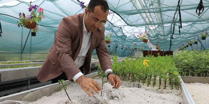 Aronya fideleri Akçaabatlı çiftçilerle buluşacak