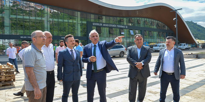 Trabzon’un yeni otogara kavuşmasına sayılı günler kaldı