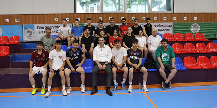 Akçaabat'ta gençlerin hayalleriyle buluşmasına destek