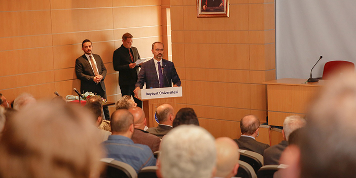 Bayburt'ta "Millet ve İrade" konferansı
