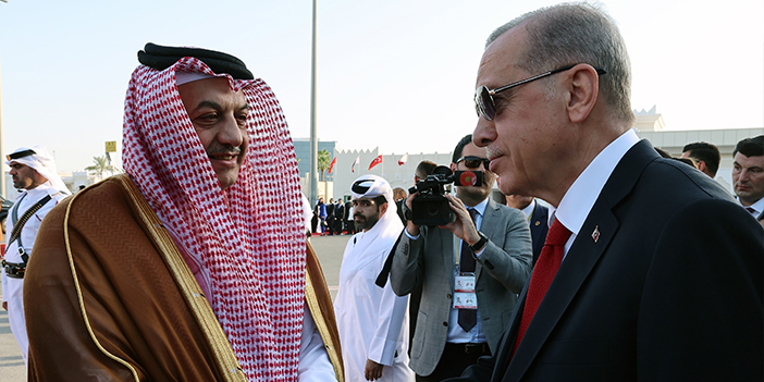 Cumhurbaşkanı Erdoğan Katar'da