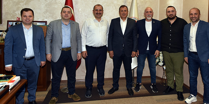 Arsin Belediye Başkanı'ndan TTSO'ya ziyaret