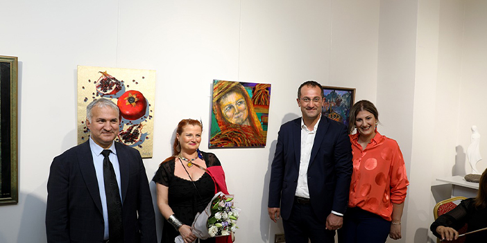 Akçaabat’ta festival kapsamında el sanatları ve resim sergisi yapıldı