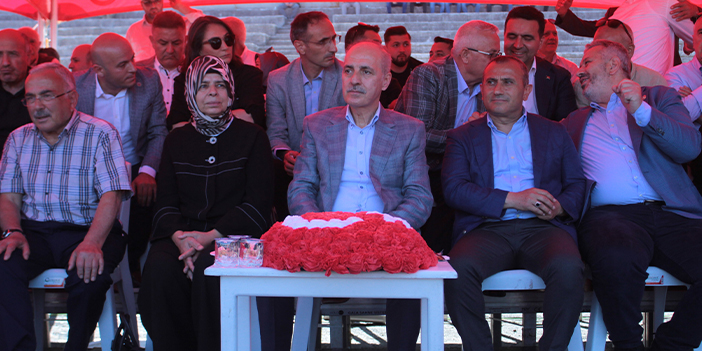 TBMM Başkanı Kurtulmuş, güreş festivaline katıldı