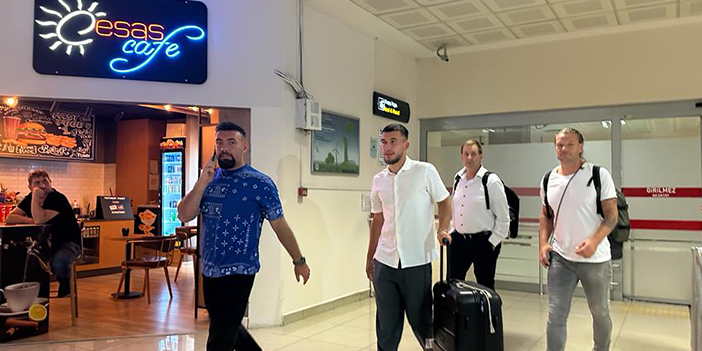 Trabzonspor'un yeni transferi Mehmet Can Aydın Trabzon'da! 