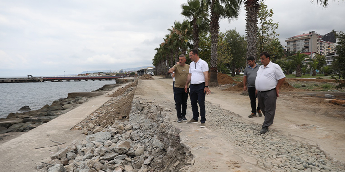 Akçaabat'ta yenileme ve iyileştirme çalışmaları devam ediyor 