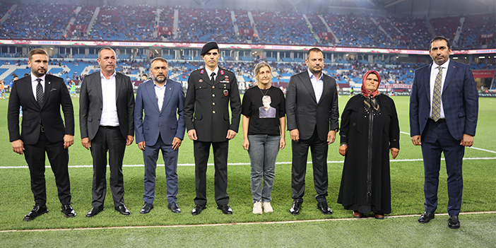 Trabzonspor acılı aileleri misafir etti