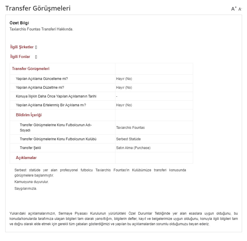 Trabzonspor yeni transferini resmen duyurdu