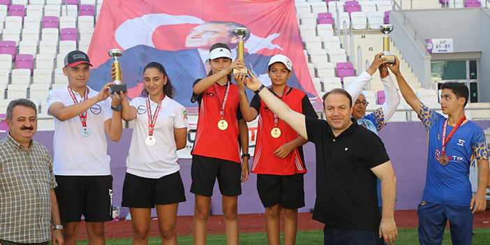 Ordu'da 15 Yaş Altı Açık Hava Türkiye Okçuluk Şampiyonası sona erdi