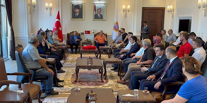 Vali Tuncay Sonel Ordu'dan gözyaşlarıyla uğurlandı!