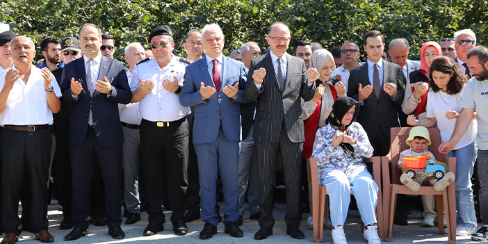 Giresun'da sel şehitleri unutulmadı