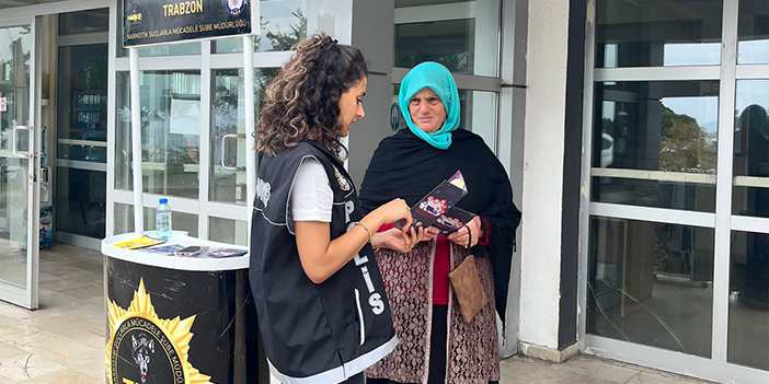 Trabzon emniyetinden vatandaşlara bilgilendirme