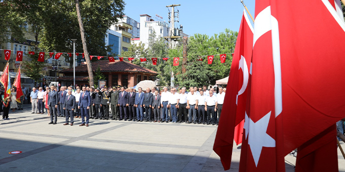 Akçaabat'ta 30 Ağustos Zafer Bayramı coşkuyla kutlandı