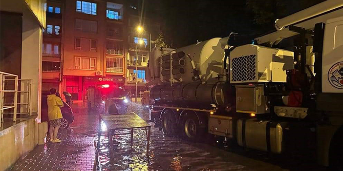 Giresun'da sağanak etkili oldu