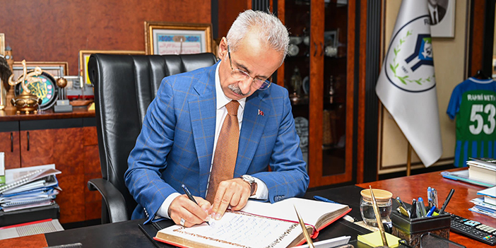 Bakan Uraloğlu açıkladı! Rize-İzmir uçuşları başlıyor