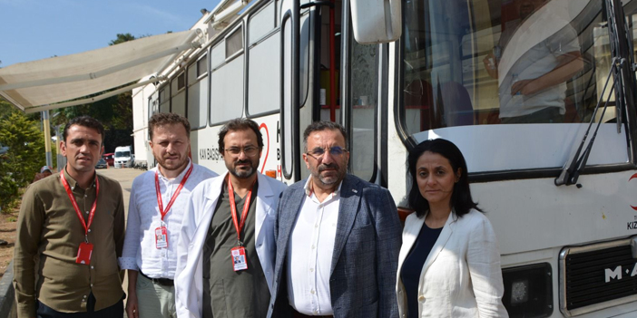Kanuni Eğitim ve Araştırma Hastanesi personelinden örnek davranış! 