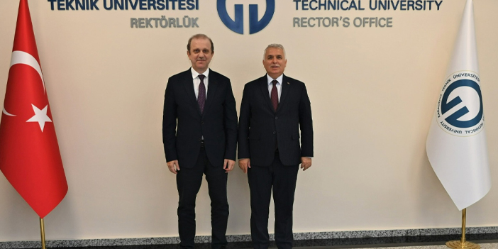 Trabzon Valisi Yıldırım'dan KTÜ'ye ziyaret! 
