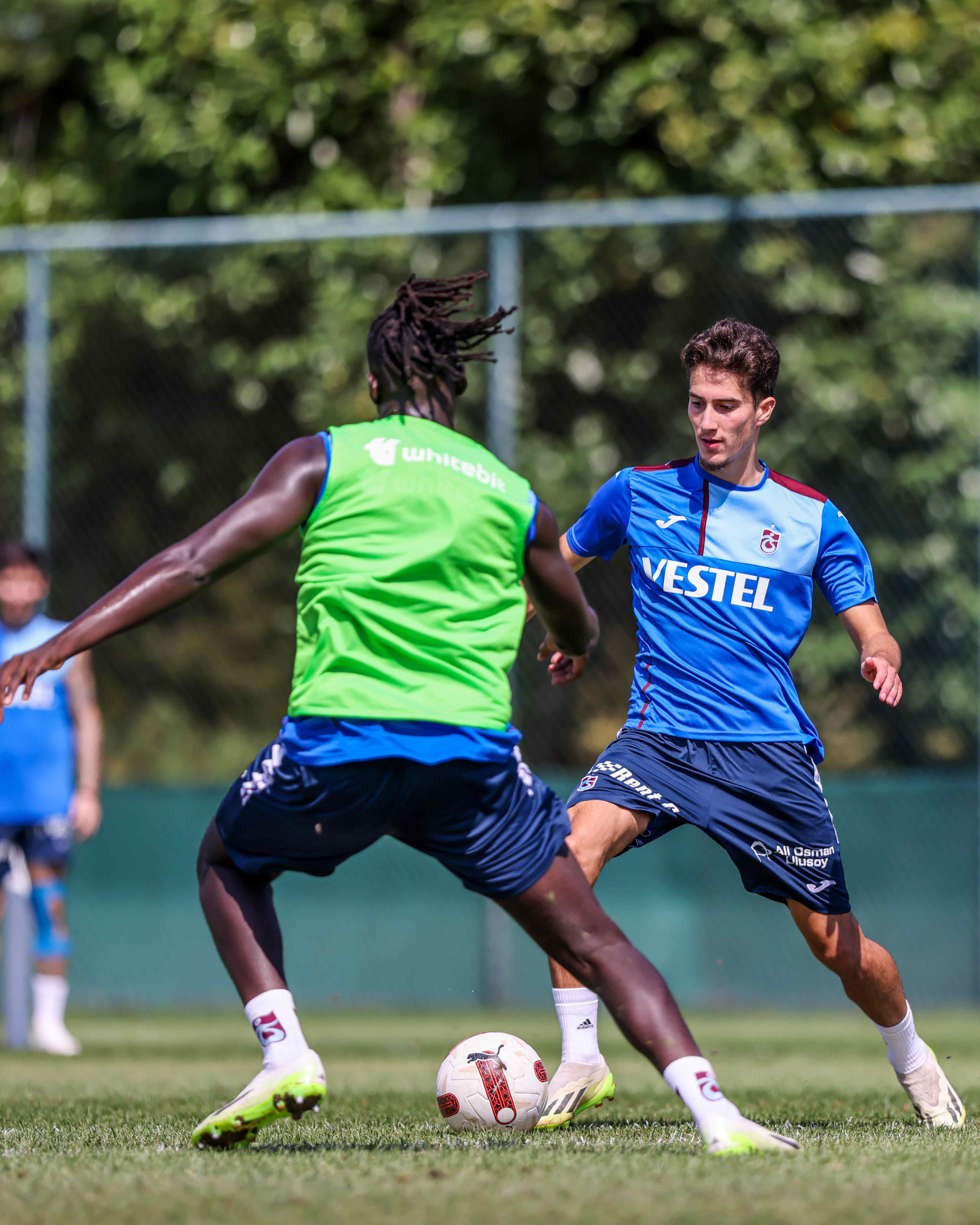 Trabzonspor’da Beşiktaş maçı hazırlıkları devam ediyor! Milli takımdakiler geri döndü