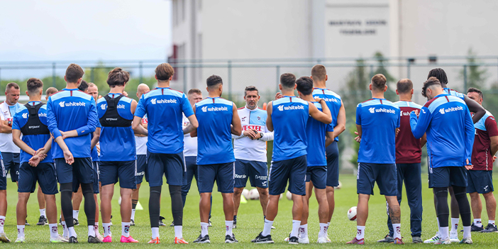 Trabzonspor'da Hatayspor maçı hazırlıkları başladı 