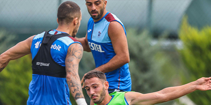 Trabzonspor'da Hatayspor maçı hazırlıkları başladı 