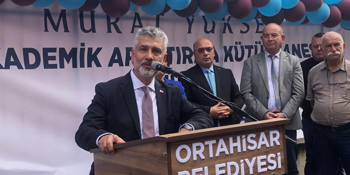 Vasiyeti gerçekleştirildi! Trabzon’da Mustafa Yüksel Kütüphanesi açıldı