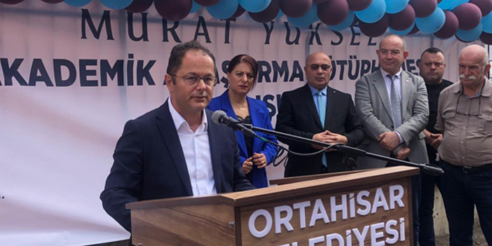 Vasiyeti gerçekleştirildi! Trabzon’da Mustafa Yüksel Kütüphanesi açıldı