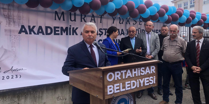 Vasiyeti gerçekleştirildi! Trabzon’da Mustafa Yüksel Kütüphanesi açıldı