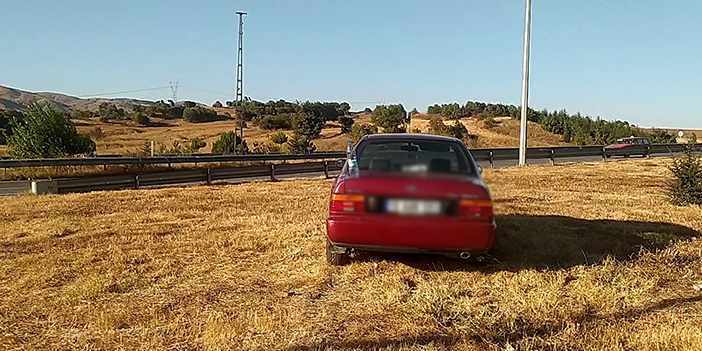 Çorum- Samsun Karayolu'nda trafik kazası! 1 yaralı