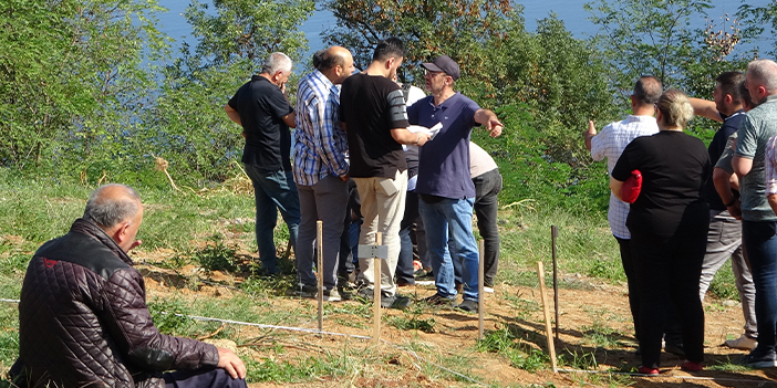 Trabzon'da manzaralı mezar kuyruğunda kriz! 1 kişi hastaneye kaldırıldı 