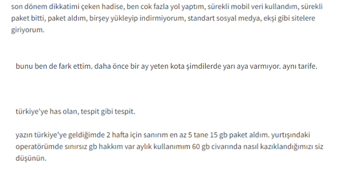 Vatandaşların internet kotası şikayetleri arttı! Herkes aynı şeyden şüpheleniyor
