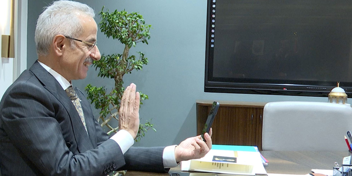 21 yıl önce makamına mektup yazmıştı! Bakan Uraloğlu'ndan görüntülü cevap 