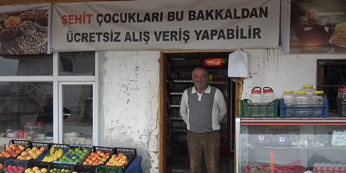 Trabzon'da şehit çocukları için örnek davranış! Her şey bedava 