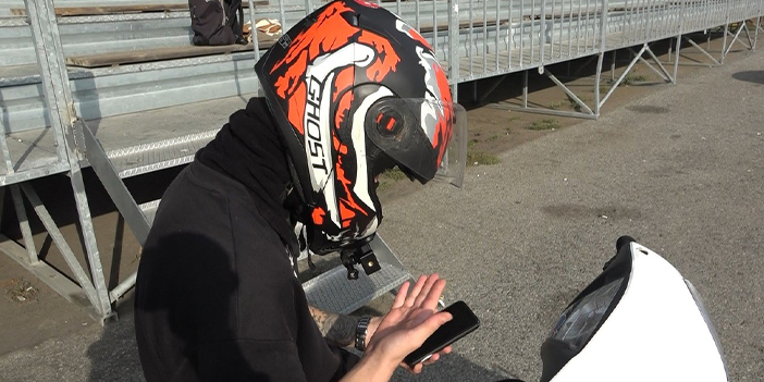 Samsun'da motosikleti ile zabıtalardan kaçtı! "Tatsız bir hadise yaşadık" 