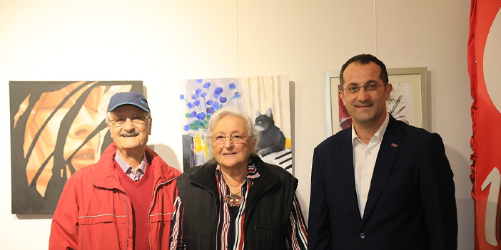 Akçaabat’ta Çağdaş Türk Ressamları resim sergisi yapıldı