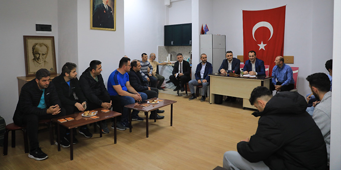 Başkan Ekim site sakinleriyle buluştu