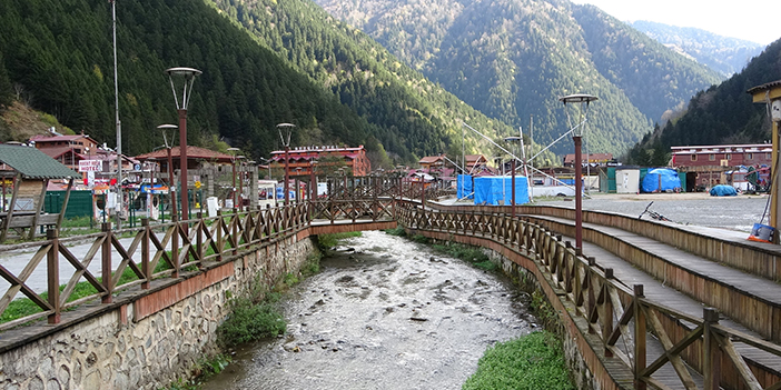 Turizm sezonu bitti Uzungöl sessizliğe büründü
