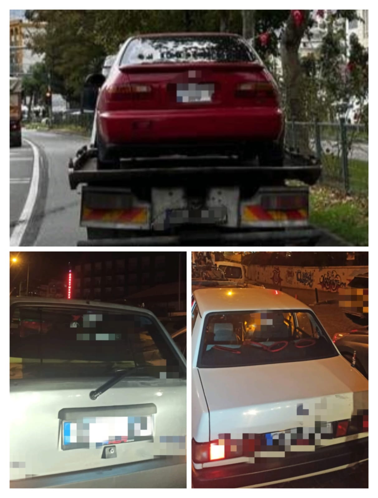 Trabzon’da 3 araca trafikten men! Nedeni şaşırtmadı 