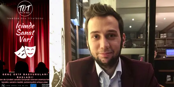 Trabzon'da "İçimde Sanat Var" projesi ile gençler tiyatro deneyimi yaşayacak!