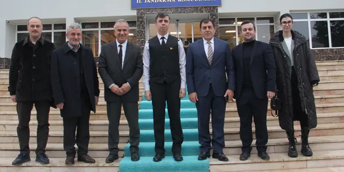TTB'den İl Jandarma Komutanı Erdem'e ziyaret