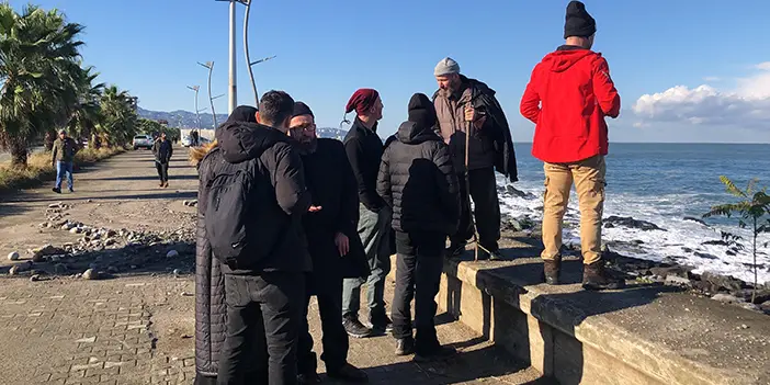 Rize'de odun toplamak için evden çıktı! Dalgalar arasında kaybolan kadın aranıyor