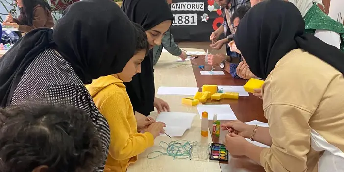 Trabzon Üniversitesi'nden otizmli çocuklarla farkındalık günü etkinliği! 