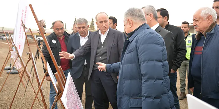 TOKİ Başkanı Bulut'tan Kahramanmaraş ziyareti! İnşasına başlanılan alanları inceledi