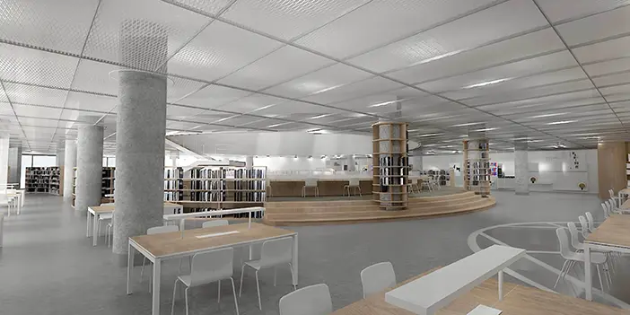 Türkiye'nin ilk akıllı kütüphanesi olacak! 