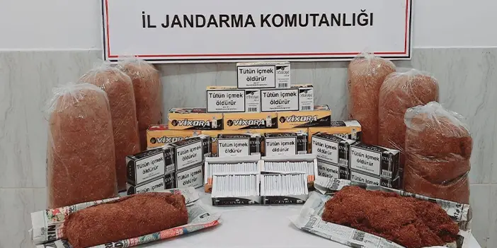 Gümüşhane'de kaçakçılık operasyonu! Araçlar içerisinde arama yapıldı 