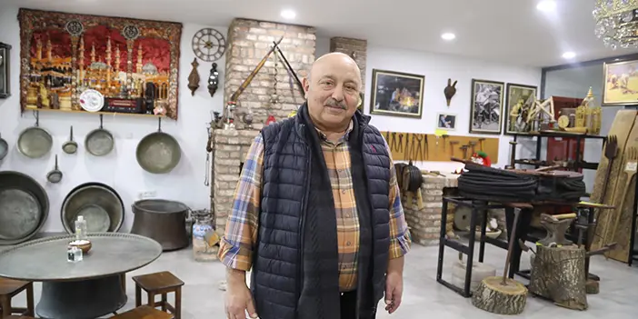Samsun'da antika merakı fabrikayı müzeye dönüştürdü